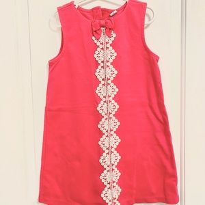 5T girl - Janie and Jack hot pink sleeveless dress